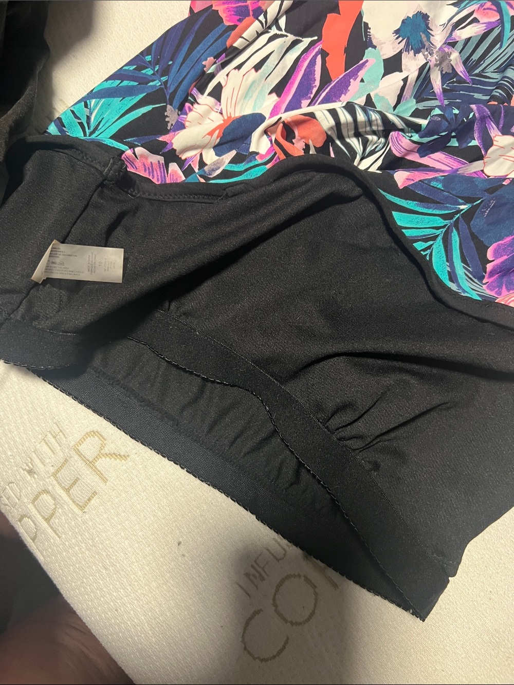 Tropical Floral Swim Skirt - Multicolor - Picture 4 of 6